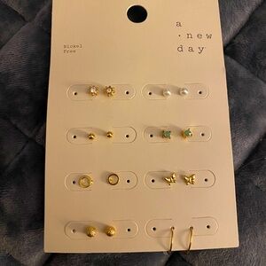 A New Day Gold Earring Set